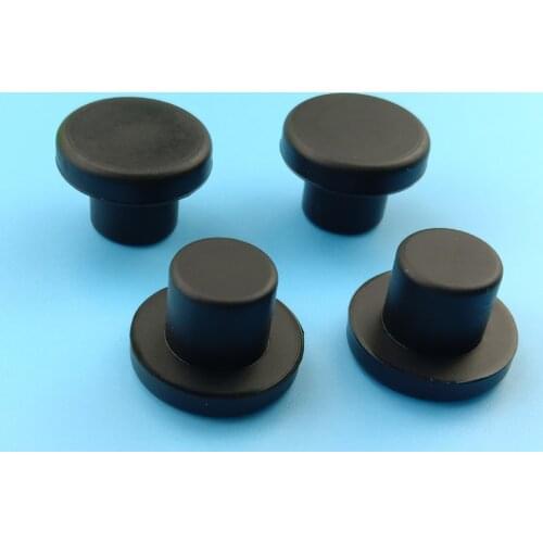 10pcs T type Silicone rubber Solid Plug Stopper Sealing Bung for hole 9mm 9.5mm 10mm 10.5mm 11mm Round end caps Screw Masking