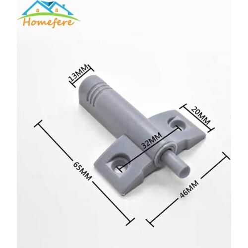 10 Pcs Set Kitchen Cabinet Catches Door Stop Drawer Soft Quiet Closer Damper Buffers With Screws For Furniture Hardware