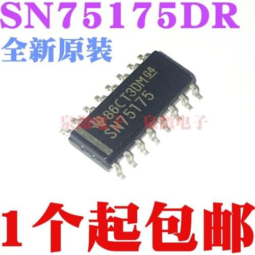 100% New&original SN75175 SN75175DR SOIC16 In Stock