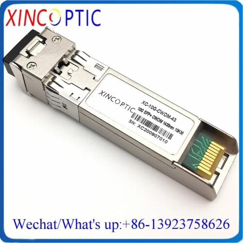 10G 10KM 1430nm CWDM SFP+ Transceiver Module,10Gbps CWDM SFP+ 10km (1350~1450nm) DFB DOM Duplex LC SMF Fiber Optical Module