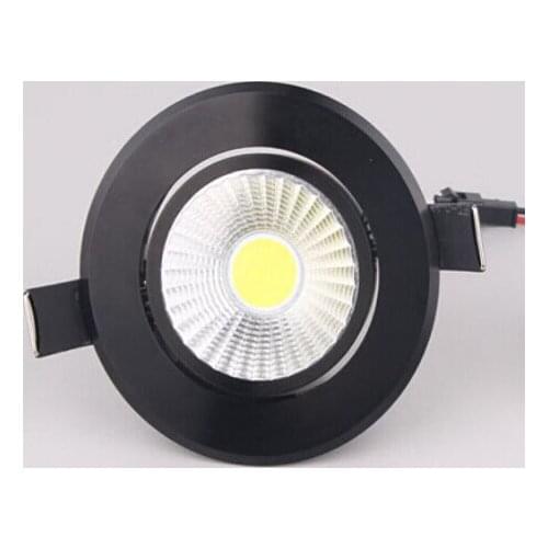 20pcs Super Bright Dimmmable COB Led Ceiling Light 9W 12W Led Recessed Down light Lamp with Driver AC85-265V Led Spotlighting