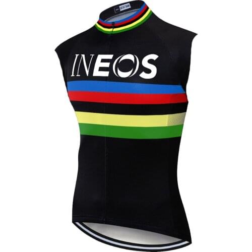 2021 Men pro team ineos cycling jesey breathable summer sleeveless MTB Ropa Ciclismo for men maillot ciclismo hombre