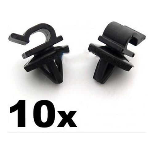 10x Vehicle Cable & Wiring Harness Clips- for Routing in the Engine Bay / in-Car