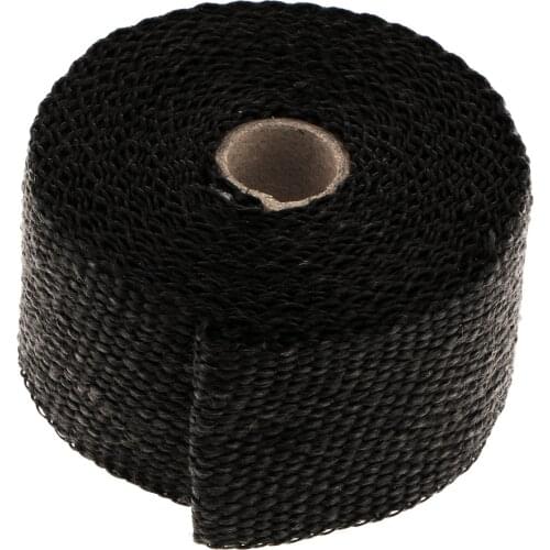 Good 5m High Temperature Header Manifold Exhaust Wrap Black