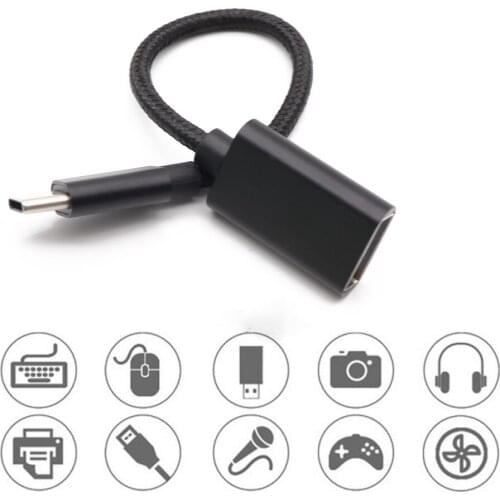 Micro USB OTG Cable Type C OTG Cable Gaming OTG Adapter Cellphone Game Mouse Keyboard Connector for Samsung for Xiaomi