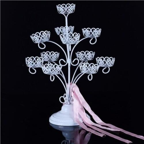 Creative metal twigs / 11 pcs cupcakes for wedding parties