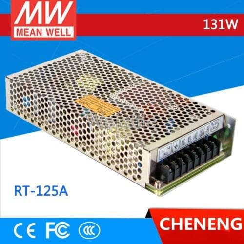 MEAN WELL 5V 12A +12V 5.5A -5V 1A RT-125A 131W 110V 220V AC-DC Triple Output drive Switching Power Supply SMPS 3 Road