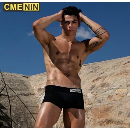CMENIN Free Shipping Cotton Sexy Boxer Mans Underwear Men Breathable Mens Underpants Boxershorts Men Innerwear Funny CM6602
