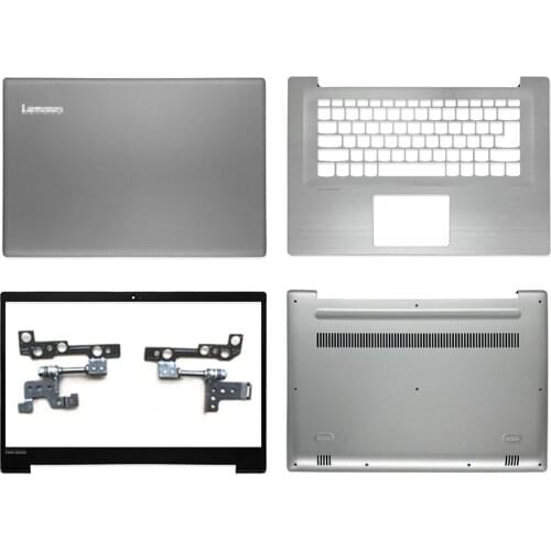 NEW Laptop LCD Back Cover/Front bezel/Hinges/Palmrest/Bottom Case For Lenovo IdeaPad 320S-15 320S-15IKB 520S-15 520S-15IKB Grey