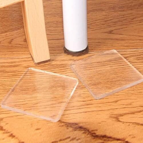 4 Pcs Washing Machine Refrigerator Chair Cushion Shock Proof Pad Furnitures Anti Slip Pad B99