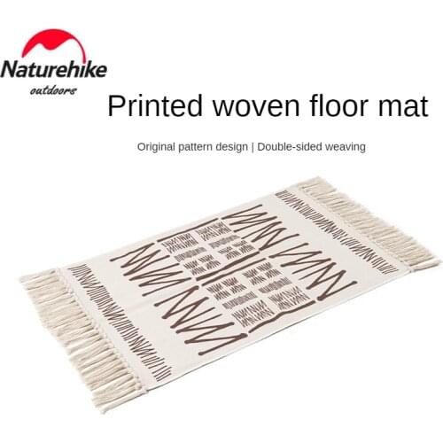 Naturehike Simple Portable Printed Mat Outdoor Cold-Proof Woven Carpet Camping Mat