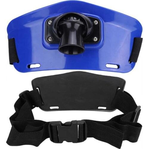 Professional Adjustable Stand Up Fishing Waist Gimbal Fighting Belt Rod Pole Holder ABS Rotating Belly Top Fishing Belt