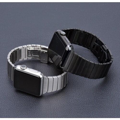 Stainless Steel Strap for Apple Watch 6 SE Band 40mm 44mm Metal Link Bracelet for iWatch 38mm 42mm Series 5 4 3 Sport Watchband