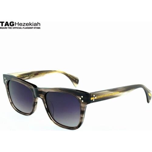 Retro sunglasses women sunglasses men 2019 New polarized glasses frame tag Hezekiah Brand vintage sun glasses Drive the driver