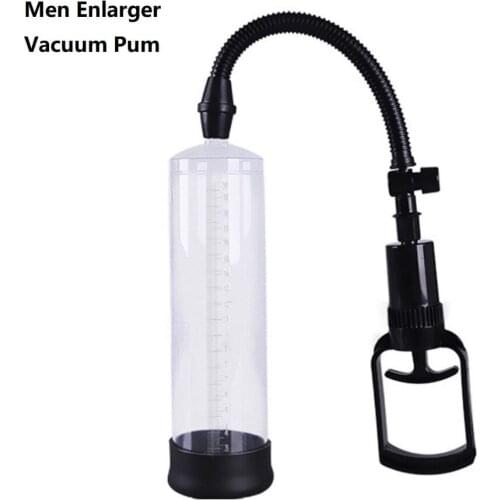 Men Enlarger Vacuum Pump Cock Erection Device Bigger Growth Enlargement Enhancer Male Masturbation Suction Cup Sex Toys