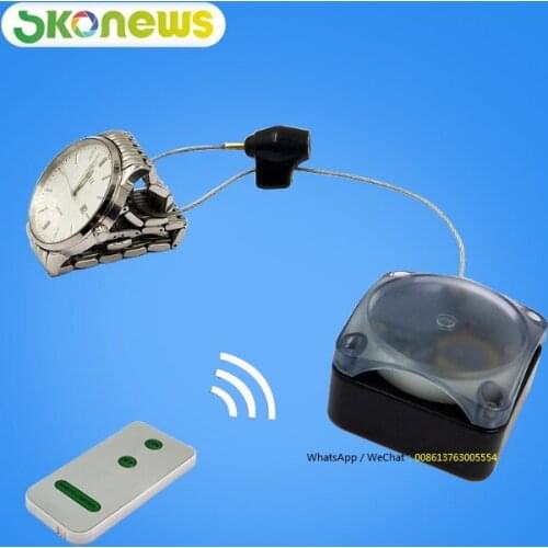 10 pcs Merchandise Display Retractable Wire Pull Box Security Cable Recoiler For Bag Watch,Shaver Camera Anti-Theft