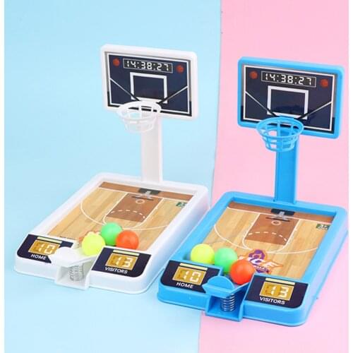 Funny Mini Catapult Basketball Game Desktop Machine Interactive Parent-children Finger Shooting Decompression Toy