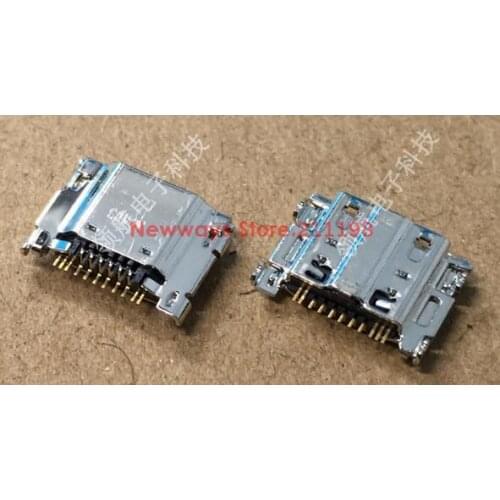 10Pcs Original Mini Micro Usb Charging Port Power Jack For Samsung Galaxy S3 I9300 I9305 Usb Connector Micro Usb Socket 11Pin