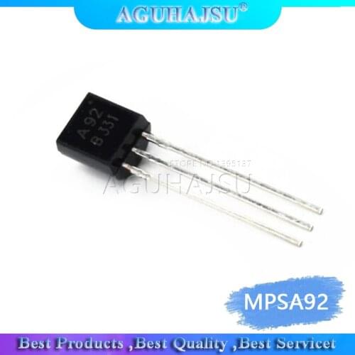 100PCS MPSA92 TO-92 A92 TO92 new triode transistor