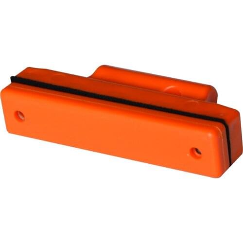 2Pcs Power 25Lbs Pull Magnet Holder Car Wrap Graphic Vinyl Film Install Tools - Orange color