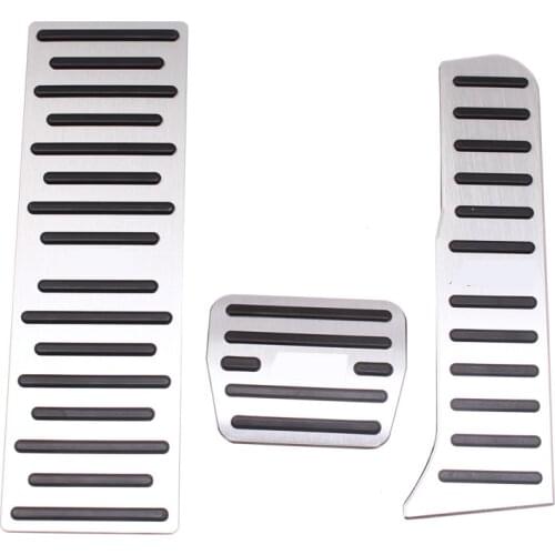 Accessories For Audi A3 2004-2012 Q3 TT AT Auto Automatic Accelerator Brake Footrest Pedal Pedales Stickers Cover
