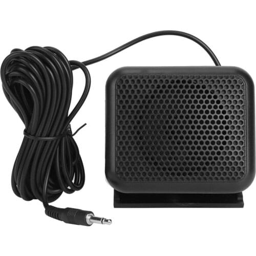 Car External Speaker Mini NSP-100 Two-Way Radio CB Car Radio Speaker Fit for Yaesu FT-847 FT-920 FT-950 FT-2000