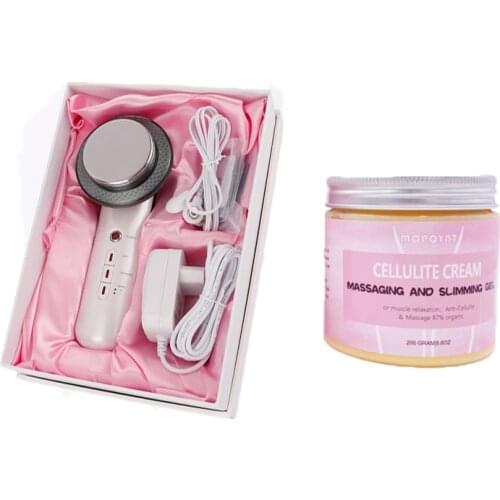 3 In 1 EMS Infrared Ultrasonic Body Massager Device Ultrasound Slimming Fat Burner Cavitation Face Lifting Tool Beauty Machine