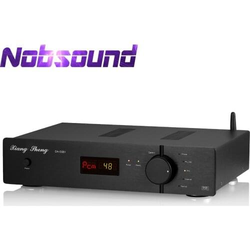 Nobsound Dual AK4497 XMOS XU208 USB DAC Vacuum Tube D/A Converter Bluetooth 5.0 Receiver COAX/OPT Audio Adapter XLR DSD512 LHDC