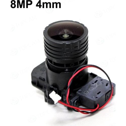 8.0 MegaPixel 4mm Lens With IR CUT Infrared Night Vision Lens For CCTV Security Camera