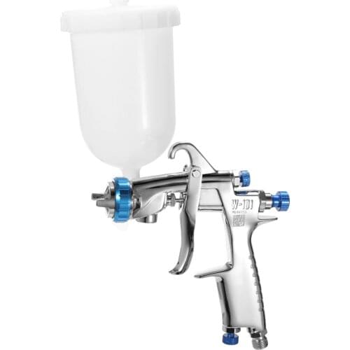 Spray Gun Professional Stainless Steel DIY Air Spray Machine Gravitational Feed Fluid Cup Hand Manual Spraying Painting Tool