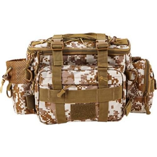 Fishing Tackle Bag Luya Equipment Bag Tear-Resistant Storage Bag Bags For Saltwater Or Fresh-water Fishing Tear Resistant Oxford