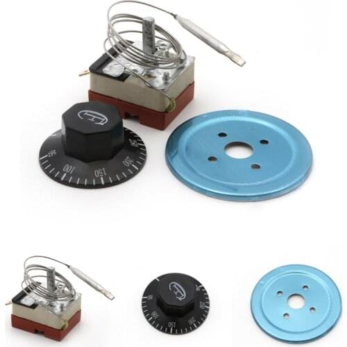 Dial Thermostat Temperature Control Switch For Electric Oven AC 220V 16A