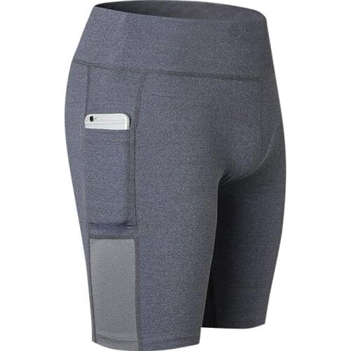 Yoga Women Gym Clothing Shorts High Waist Workout Gym Sports Short Women Yoga Sports Short Pants 2046