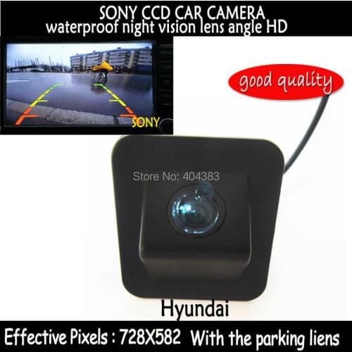 170 degree sony HD CCD Rear View Camera backup reverse parking camera night vision waterproof for Hyundai Elantra Avante 2012