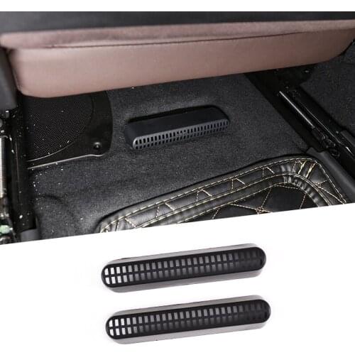 2 Pcs ABS Car Seat Air Vent Frame Trim For BMW 3 Series G20 2019 2020 Car Accessories