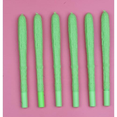 24Pc Korean Kawaii Vegetable Gel Pens Cute Funny Stationery Black Blue Ballpoint Rollerball Back to School Stuff Thing Goods Kit