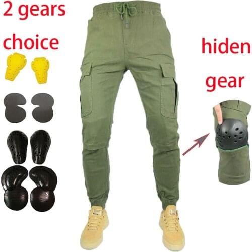 Spring and Autumn Motorcycle Pants Mens Casual Loose Bunches Pocket Pants Outdoor Hiking Sports Casual Trousers Motocross pants