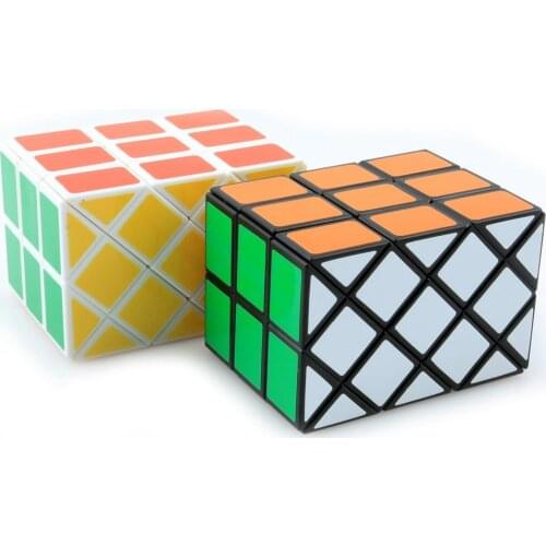 DianSheng Case Cube Long Brick Case 3x3x3 Magic Cube Ancient Double Fish Cube Speed Puzzle Cubes Educational Toy Special Toys