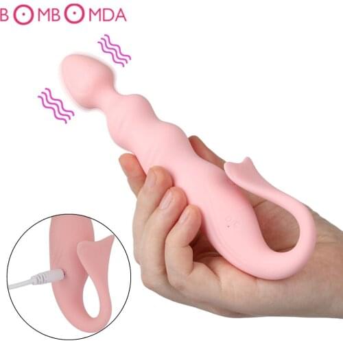Thrusting Dildo Vibrators For Women Anal Plug Vibrator 10 Speeds Vagina Female Mastubator Women Sex Vibrating Toys For Adult