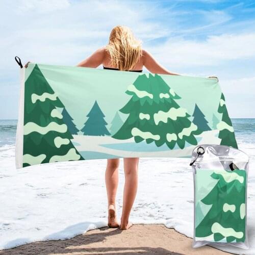 Wearable Bath Towel Winter Coming Forest Soft and Absorbent Unique Towel for Hotel Home Bathroom Gifts Women Bathrob