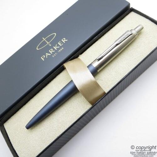 Parker Jotter Metal XL Matte Blue Ballpoint Pen | İsme Special Pen | Gift Pen