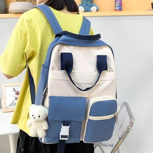 Fashion Women Backpack Waterproof Nylon Travel Backpack Female School Bag For Teenagers Girl Shoulder Bag Bagpack Rucksack