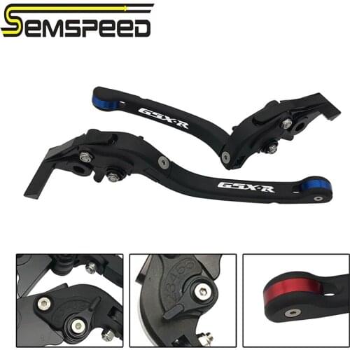 Motorcycle CNC Foldable Only Levers For Suzuki GSR GSX-S 750 2011-2016 DL650/V-STROM 11-12 TL1000S 1997-2001 Brake Clutch Lever