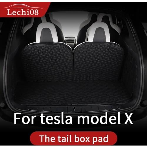 Trunk mat for Tesla model X accessories/car accessories model X tesla three tesla model Xcarbon/accessoires