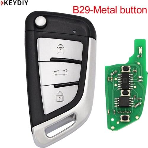 2021.9 New 1PC, KEYDIY Original KD900/KD-X2 Programmer B Series Remote Control B29-Metal for Car Key
