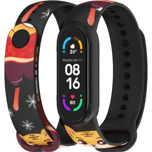 For Xiaomi Mi Band 6 5 4 3 2 Strap Bracelet Pasek Opaska Pulseira Wristband for Amazfit Band 5 Correa Silicone Miband