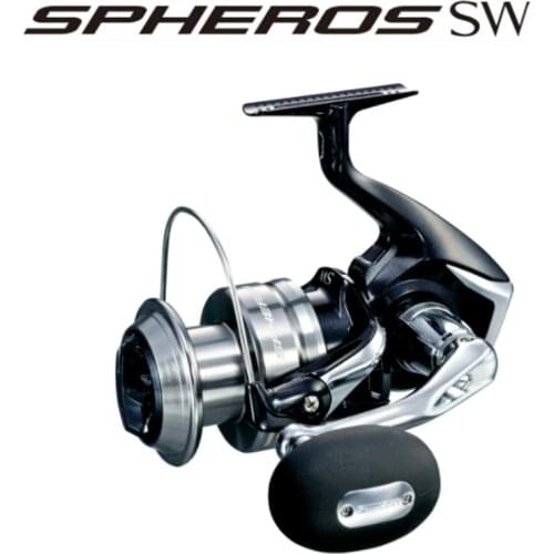 Original Shimano SPHEROS SW 5000HG 6000PG 6000HG 8000PG 8000HG Fishing Spinning Reel 4+1BB Saltwater Fishing Wheels