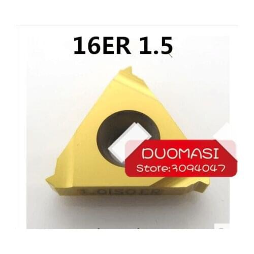 16 ER 1.5 ISO LDC ,Indexable Tungsten Carbide Threading Lathe Inserts for Threaded Lathe Holder,thread turning tool holders