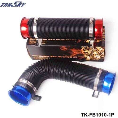 76mm Universal Turbo Multi Flexible Air Intake Pipe Tube Air Intake Inlet Hose For Ford Falcon BA BF XR6 TK-FB1010-1P