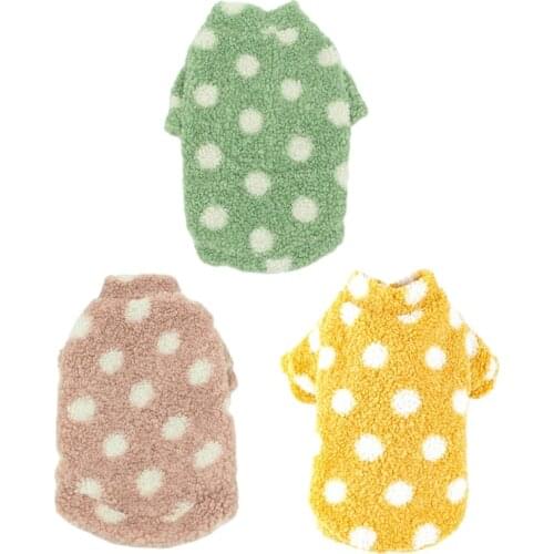 Winter Dog Clothes Two-legged Plush Coat Thickened Pet Cotton Clothes For Small Medium Puppy Dog Chihuahua Yorkshires